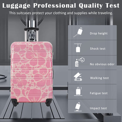 Hardshell Luggage Sets 3-Pcs Spinner Suitcase with TSA Lock