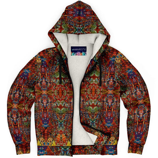 Liquid Nirvana Premium Sherpa Lined Zip Hoodie