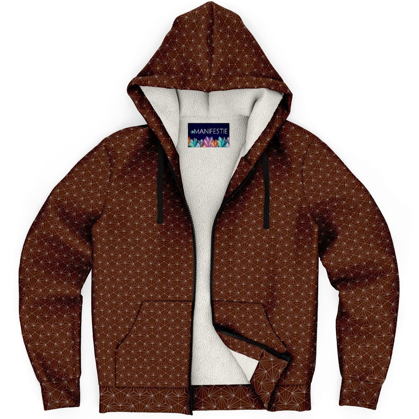 Jasper Sacred Connections Premium Sherpa Lined Zip Hoodie
