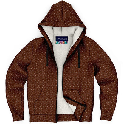 Jasper Sacred Connections Premium Sherpa Lined Zip Hoodie