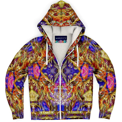 Nirvana Bliss Premium Sherpa Lined Zip Hoodie