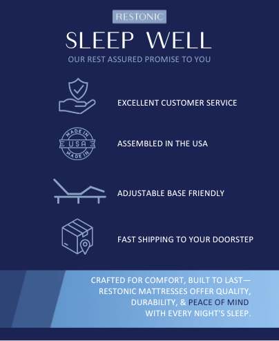 Restonic ComfortCare Hybrid Restful Nights Plush Twin XL Mattress