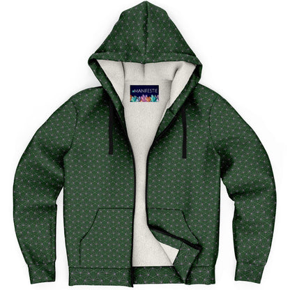 Jade Sacred Connections Premium Sherpa Lined Zip Hoodie