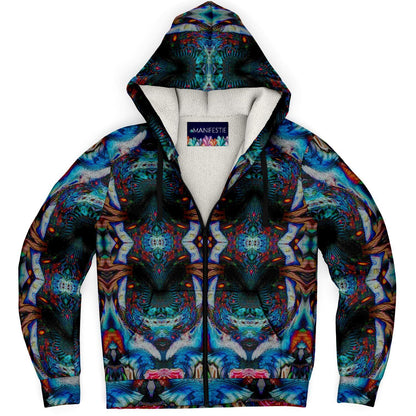 Third Eye Premium Sherpa Lined Zip Hoodie