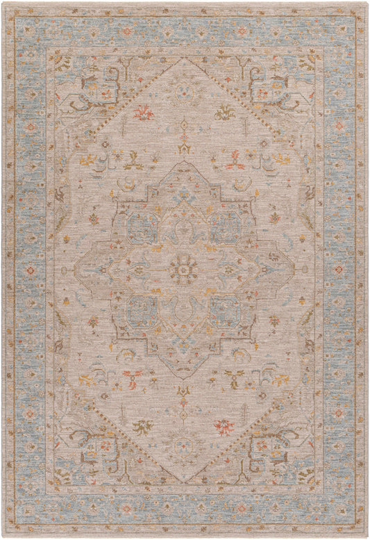 Ehan Cream Thick Luxe Oushak Rug