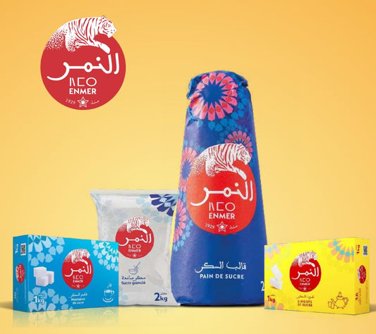 Sugar Kaleb 2 Kg – Premium Moroccan White Sugar for Mint Tea, Baking & Everyday Use