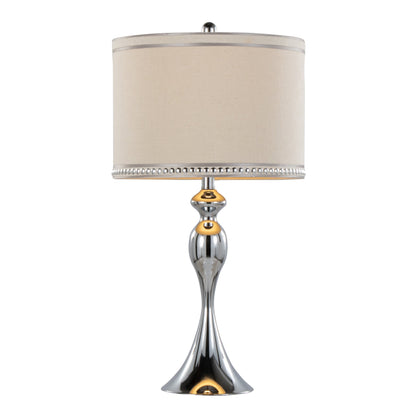 Ashland 27" Contemporary Metal Table Lamp - Set of 2