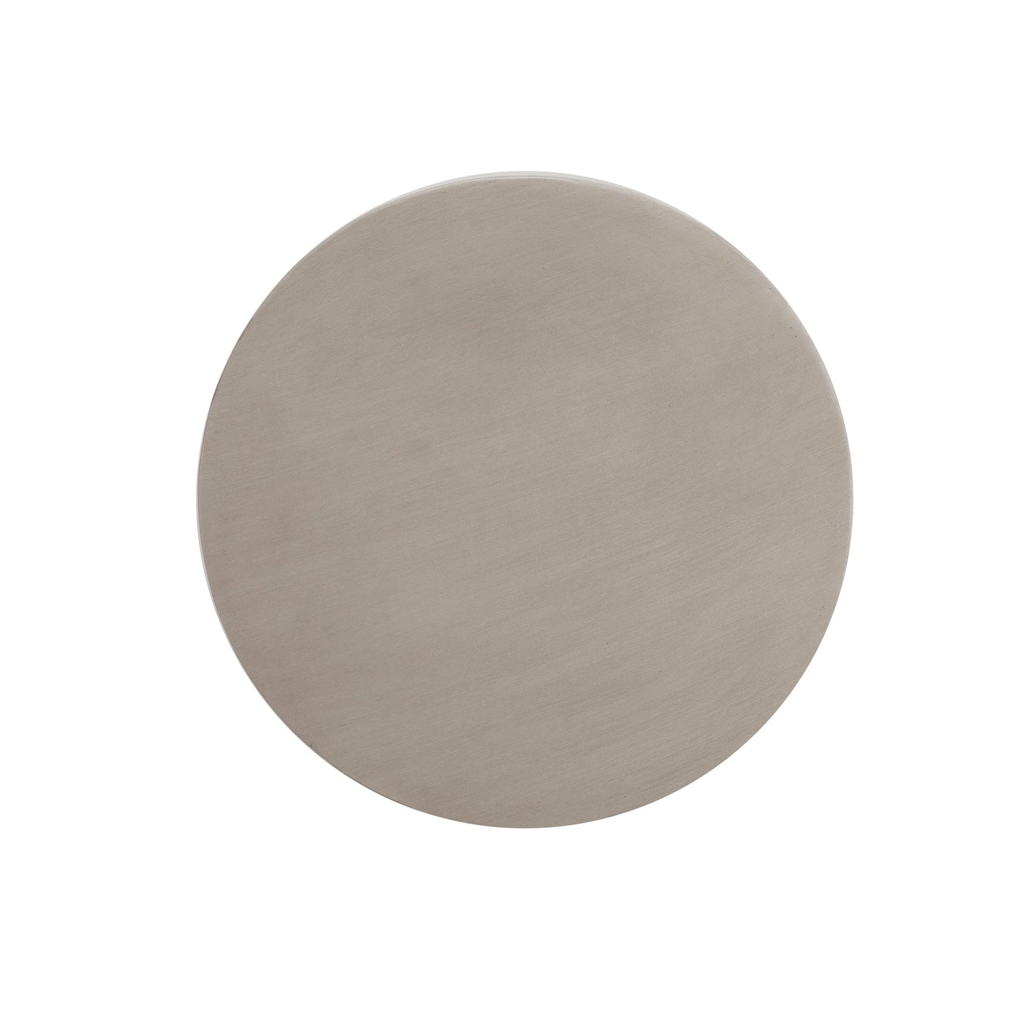 Outdoor MGO Round U-Shape Side Table Light Grey