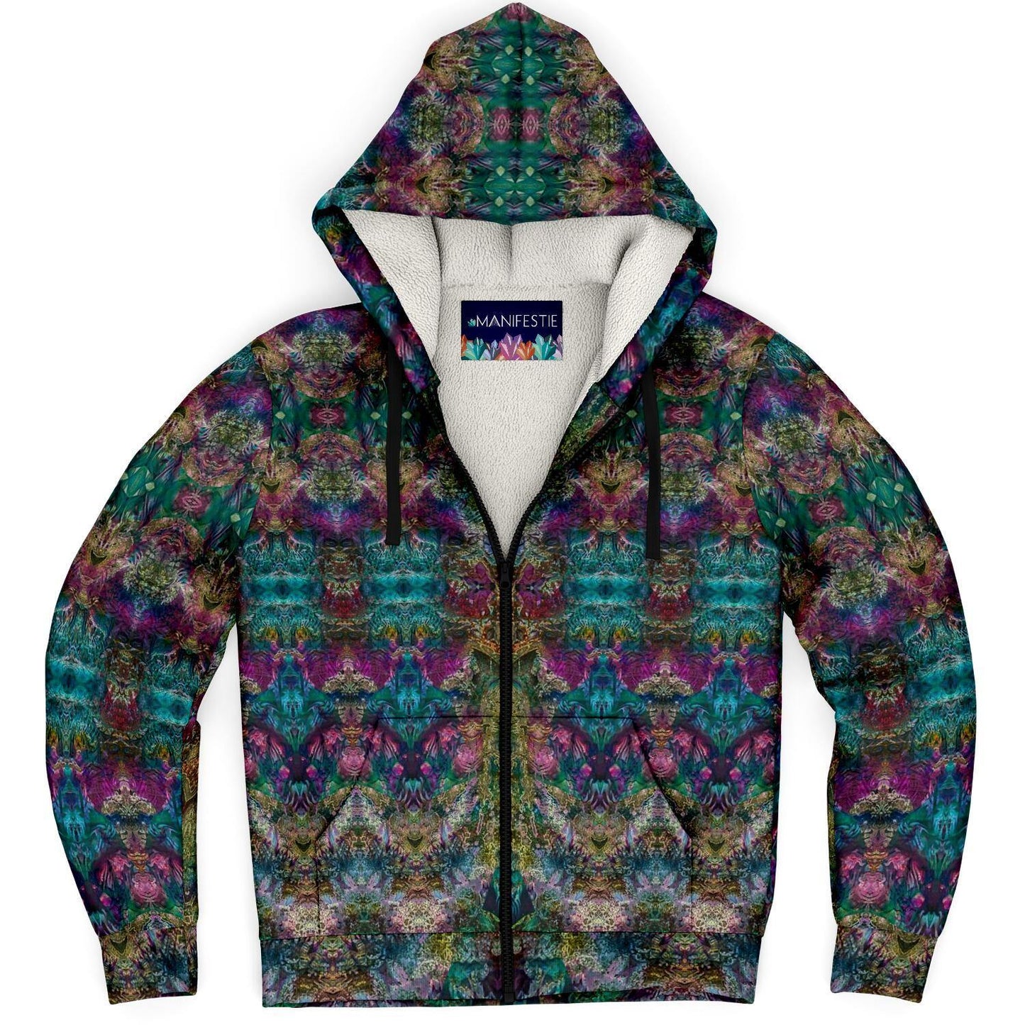 Spirit Guide Premium Sherpa Lined Zip Hoodie