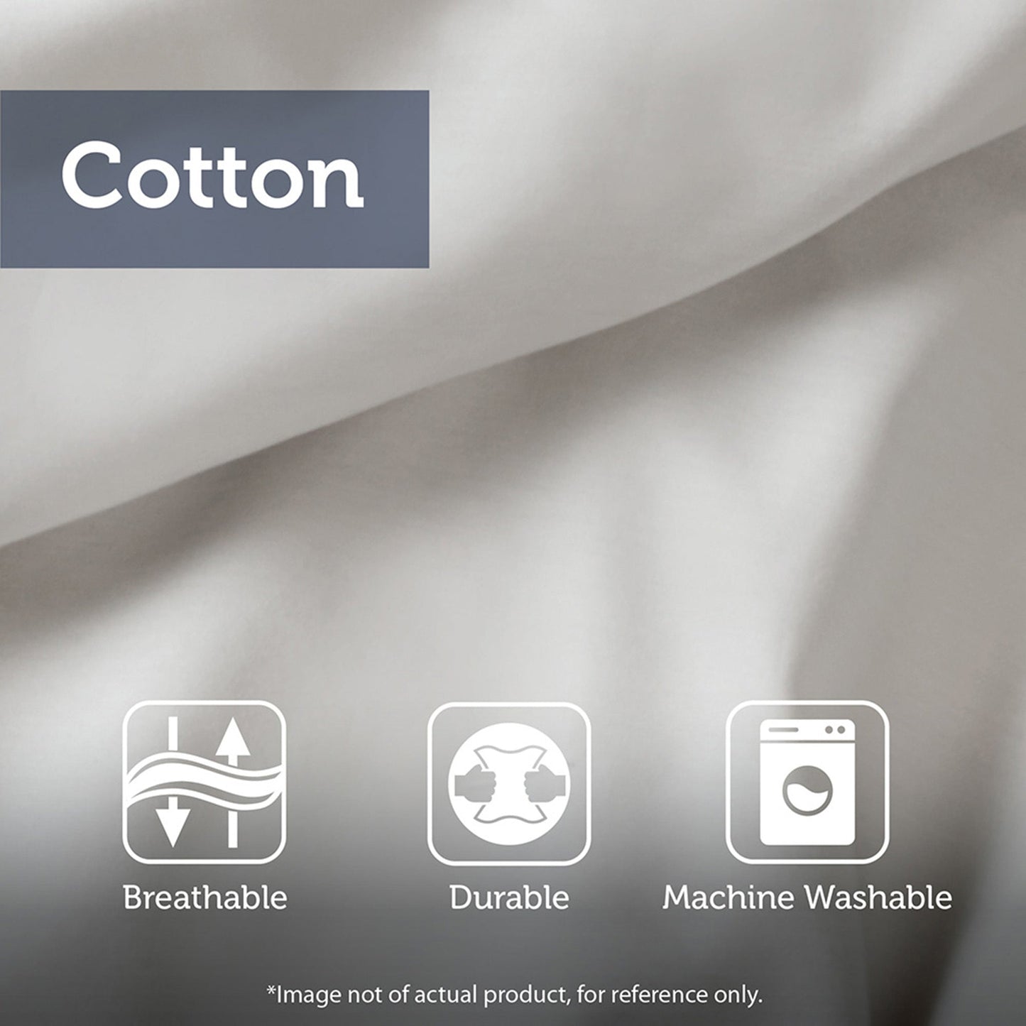 3 Piece Tufted Cotton Chenille Palm Comforter Set Off-White King/Cal King