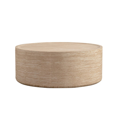 31.5'' Round Coffee Table with Mars Pattern