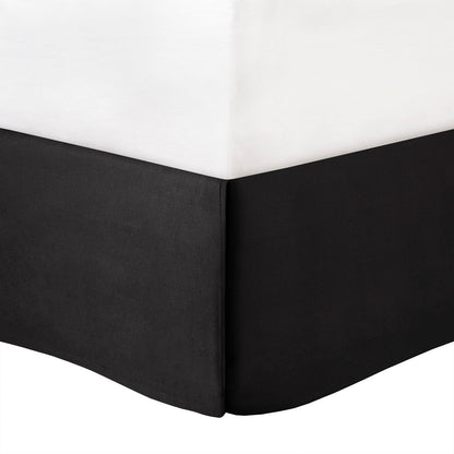 7 Piece Tufted Comforter Set Black King
