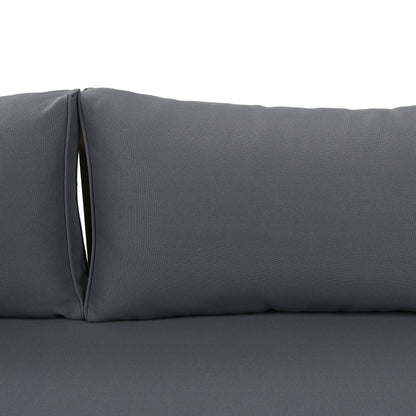 Claremont 3 Seater Daybed (Dark Gray)
