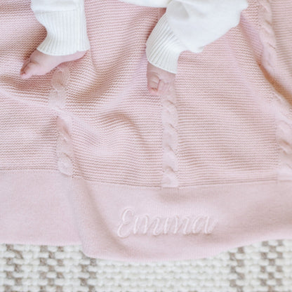 Heirloom Cotton Knit Receiving Blankets