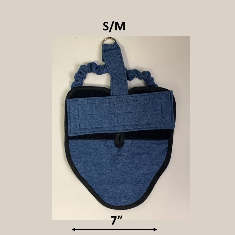 Hen Holster Chicken Diaper Harness with Permanent Sewn-in Liner (Duck Diaper, Goose Diaper, Parrot Diaper)