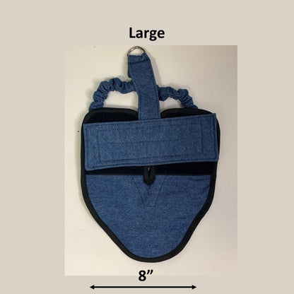 Hen Holster Chicken Diaper Harness with Permanent Sewn-in Liner (Duck Diaper, Goose Diaper, Parrot Diaper)