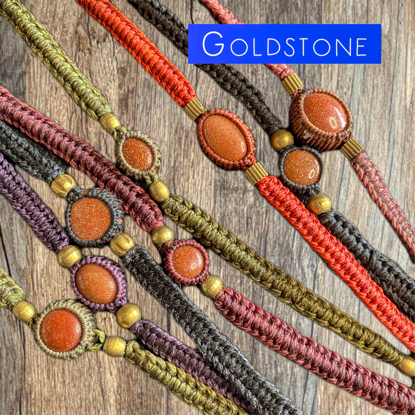 Assorted Semi Precious Stone Bracelets