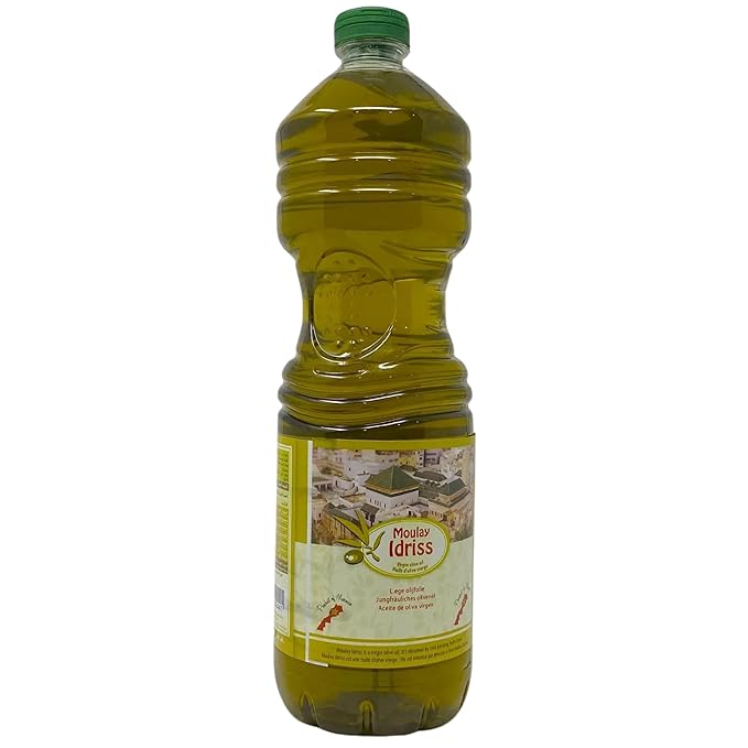 Moulay Idriss Virgin Moroccan Olive Oil 1L Cold Pressed
