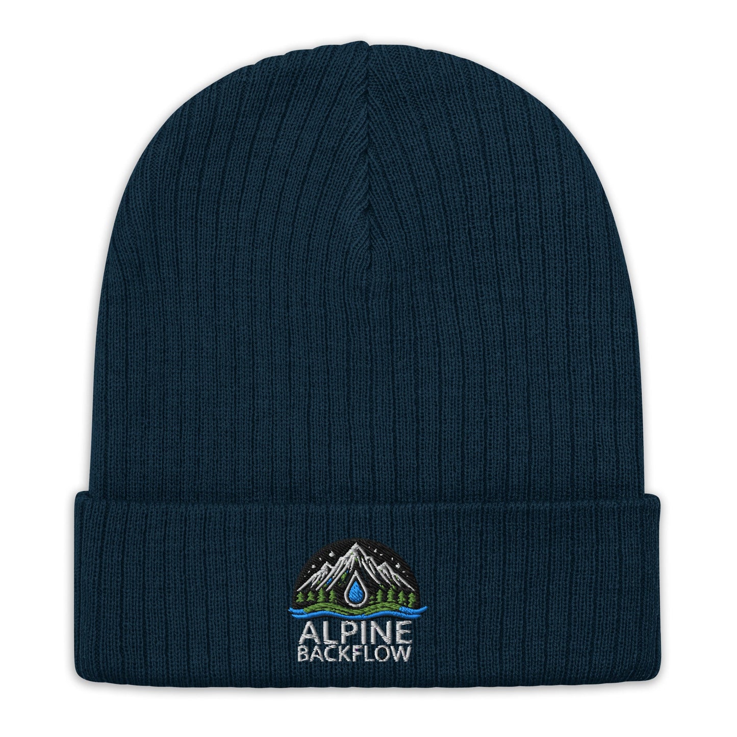 Ribbed knit beanie