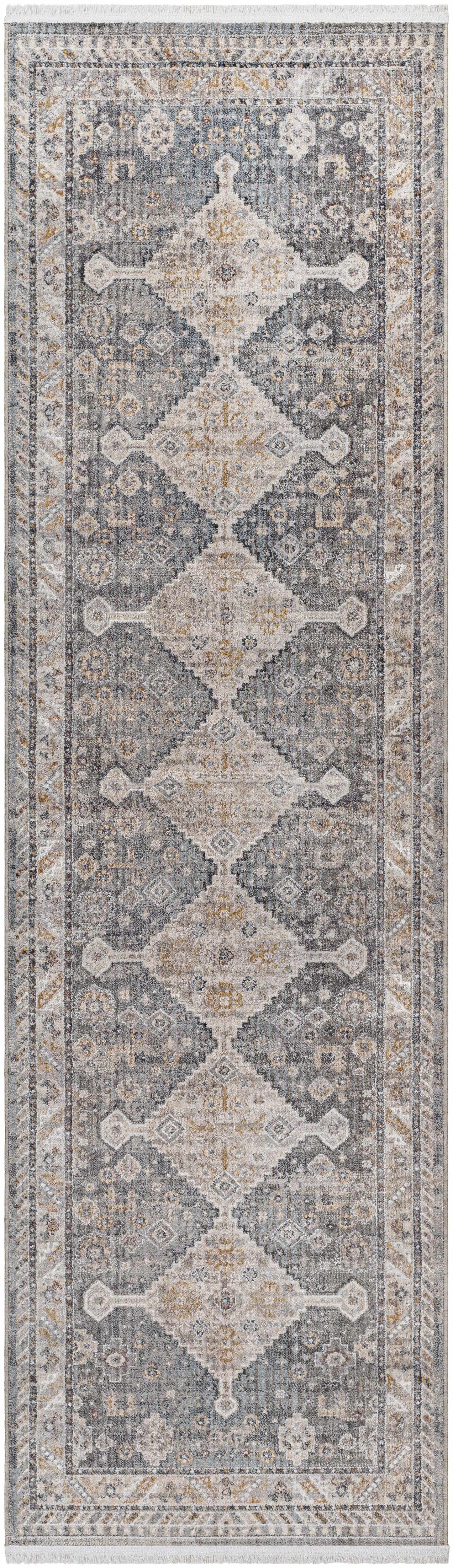 Lyam Luxe Rug with Fringes