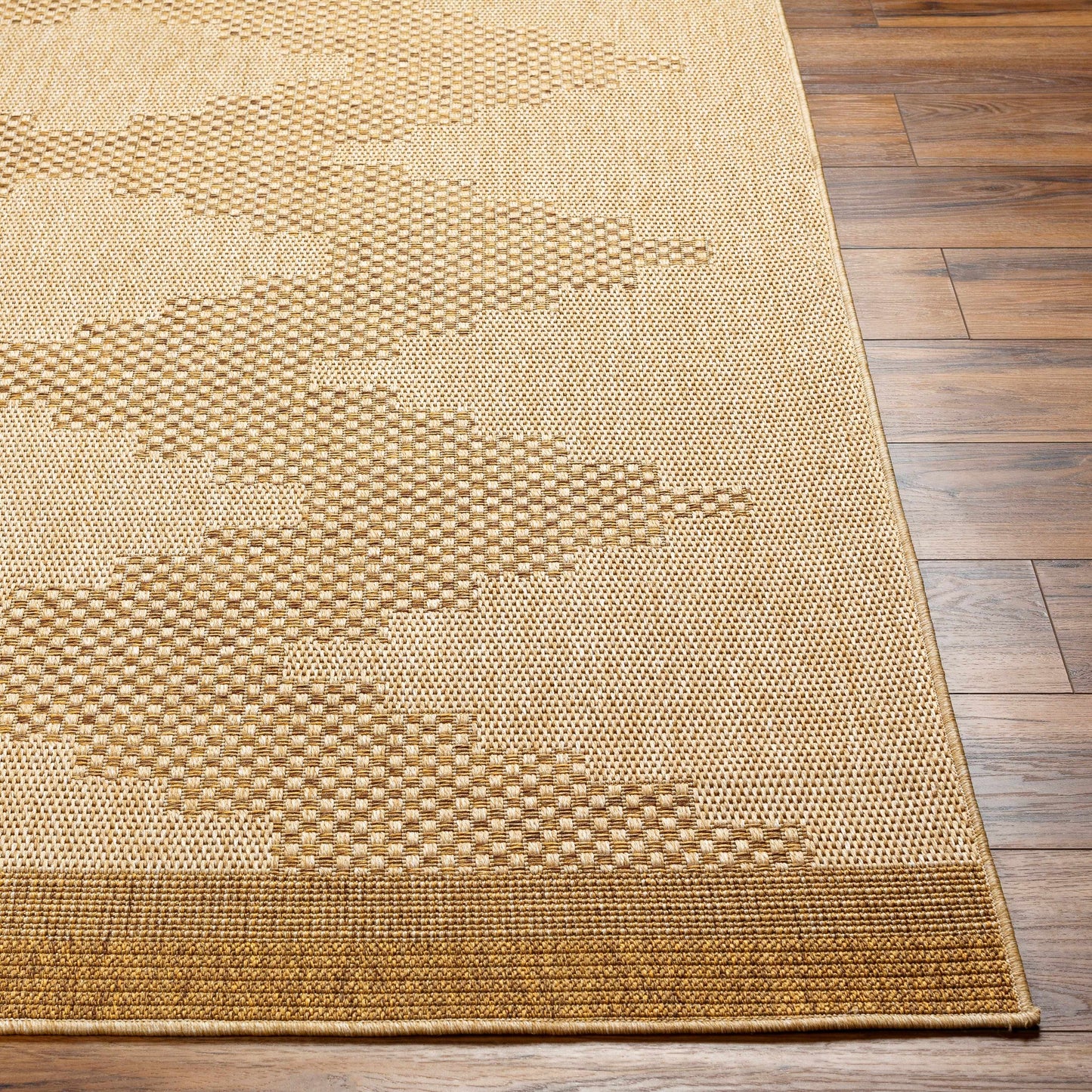 Colum Flatweave Faux Jute Outdoor Rug