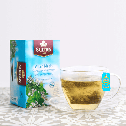 Sultan After Meals Caraway, Rosemary and Peppermint Tea - 20 Tea Bags