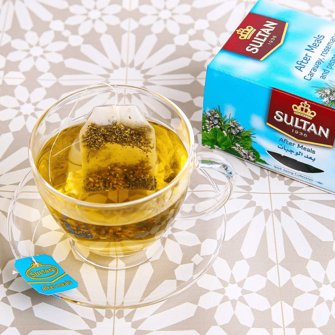 Sultan After Meals Caraway, Rosemary and Peppermint Tea - 20 Tea Bags