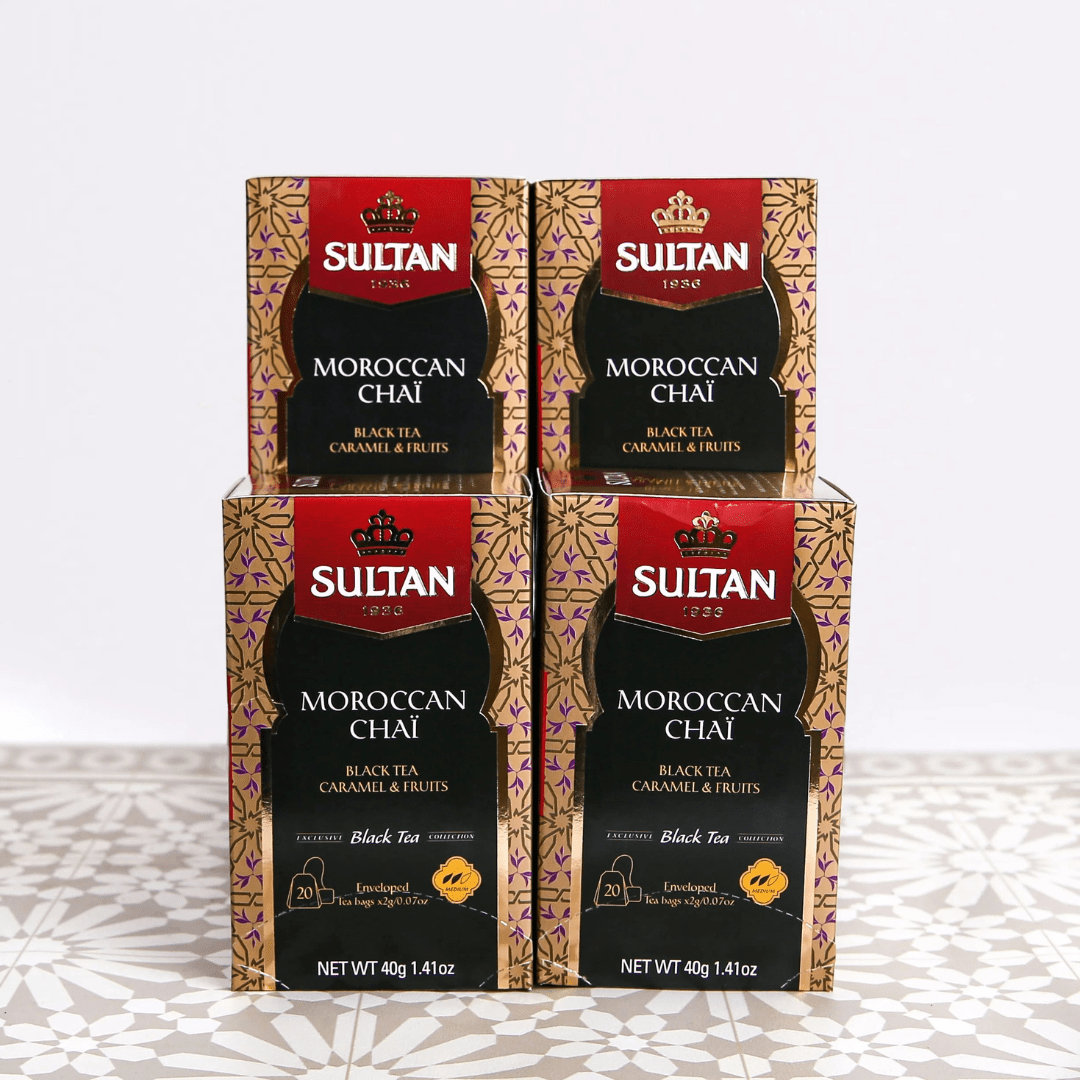 Sultan Chai Caramel and Fruits Tea - 20 Tea Bags