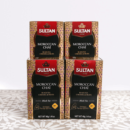 Sultan Chai Caramel and Fruits Tea - 20 Tea Bags