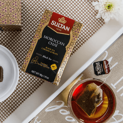 Sultan Chai Caramel and Fruits Tea - 20 Tea Bags
