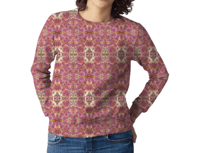FRACTAL ROSE GOLD unisex PREMIUM SWEATSHIRT
