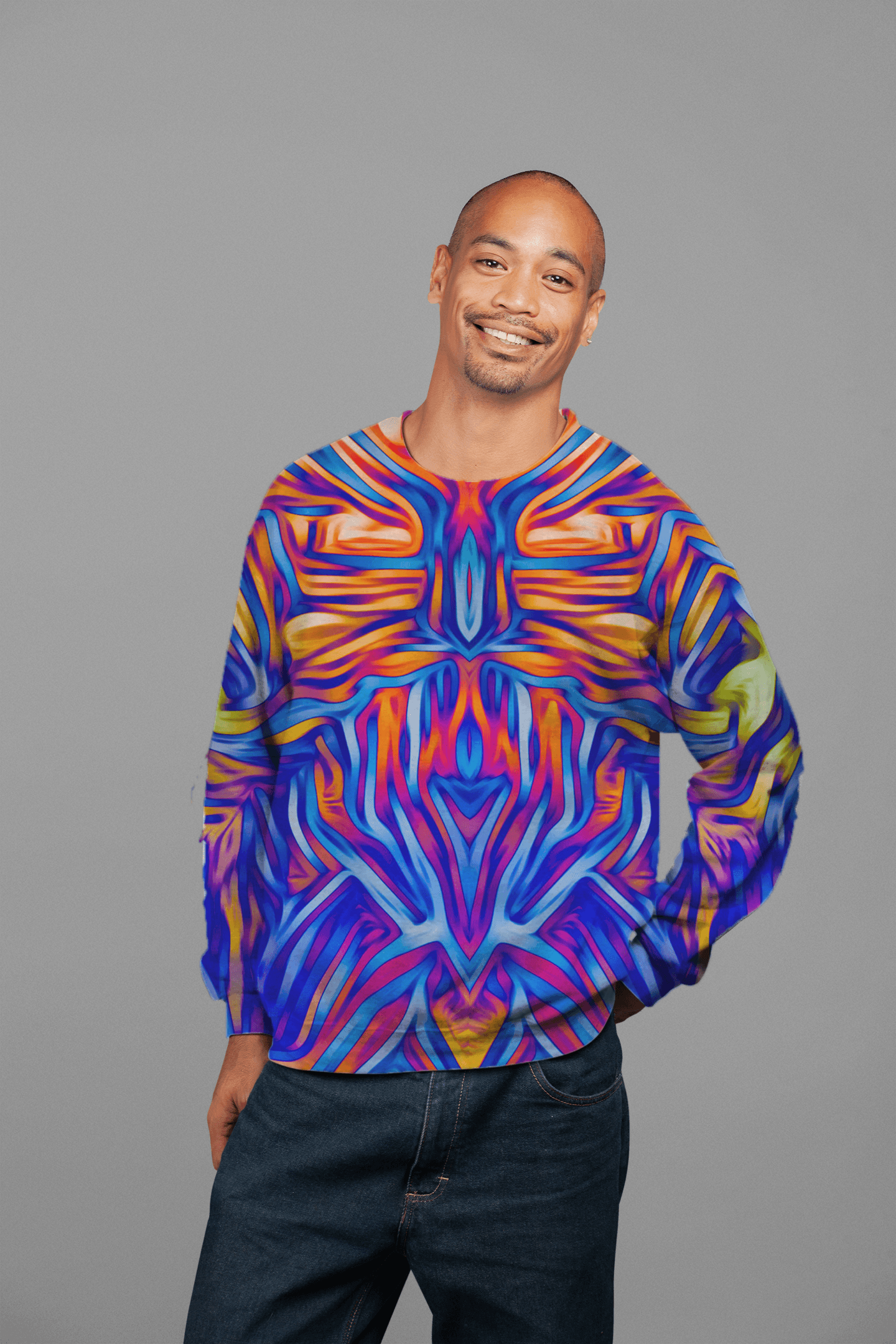 ELECTRIC FLOW unisex PREMIUM SWEATSHIRT