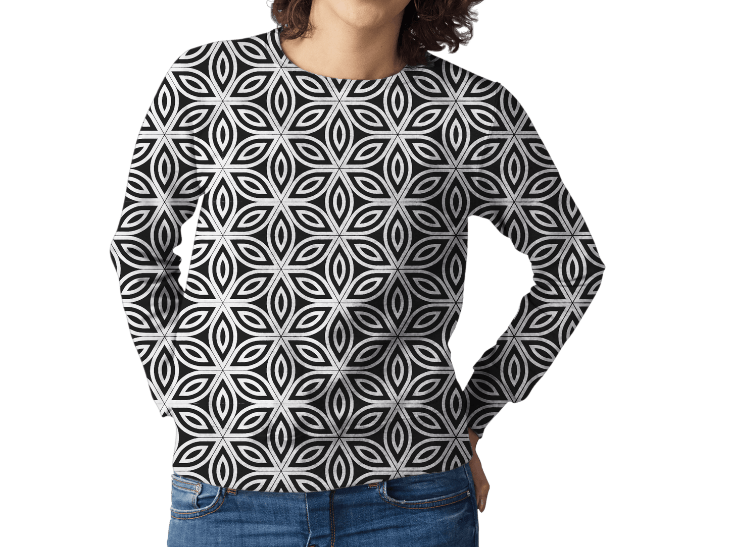 FLOWER OF LIFE unisex PREMIUM SWEATSHIRT