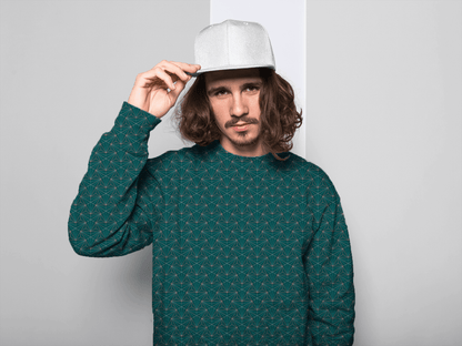 TURQUOISE SACRED CONNECTIONS unisex PREMIUM SWEATSHIRT