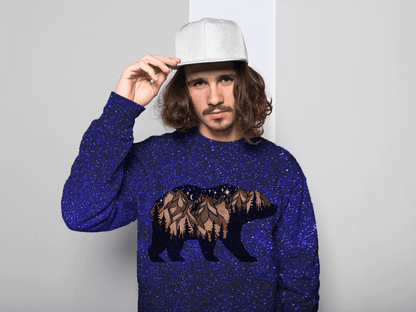 SIERRA BEAR GALAXY PREMIUM SWEATSHIRT