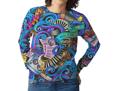 MUSIC IS LIFE unisex PREMIUM SWEATSHIRT