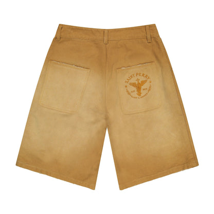 Worn Bull Denim Short