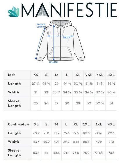 FRACTAL ROSE GOLD PREMIUM ZIP UP HOODIE
