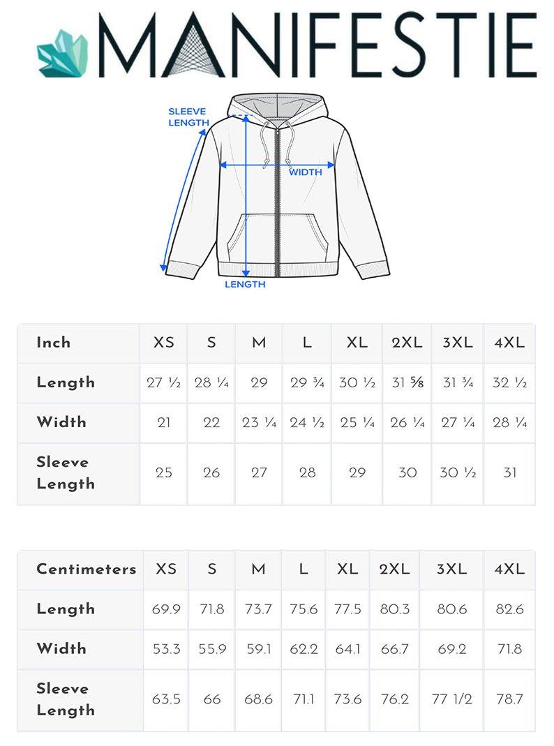 TOPAZ SACRED CONNECTIONS PREMIUM ZIP UP HOODIE